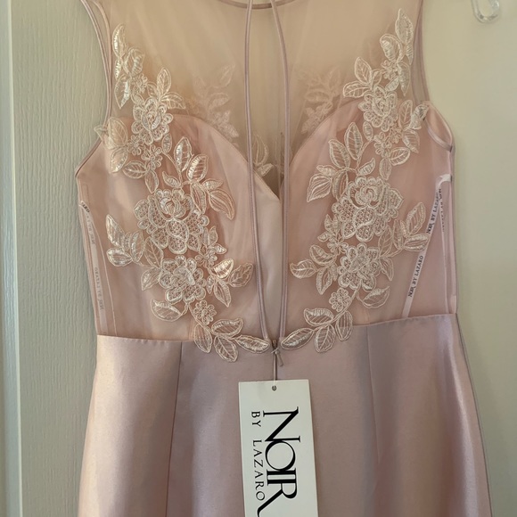 NWT - Lazaro Noir Prom Gown - Picture 4 of 6